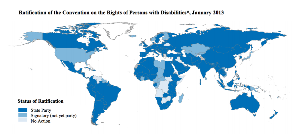 Convention on Rights of Persons with Disabilities ratification