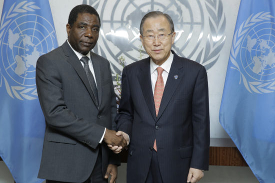 Sg with H.E. Mr. Enex Jean Charles (Prime Minister, REPUBLIC OF HAITI)