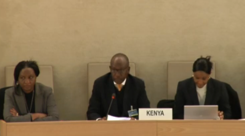 Kenya participates in the UPR