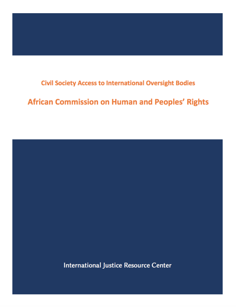 Image: Civil Society Report: ACHPR