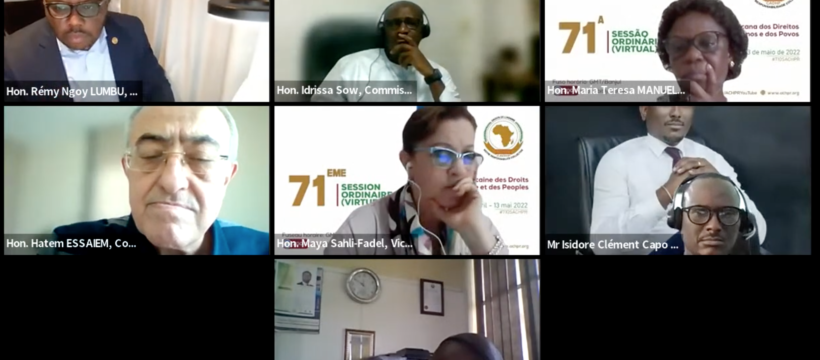 ACHPR meets over Zoom
